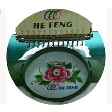 T-shirt Single Head Embroidery machine , the lowest power consumption embroidery machine